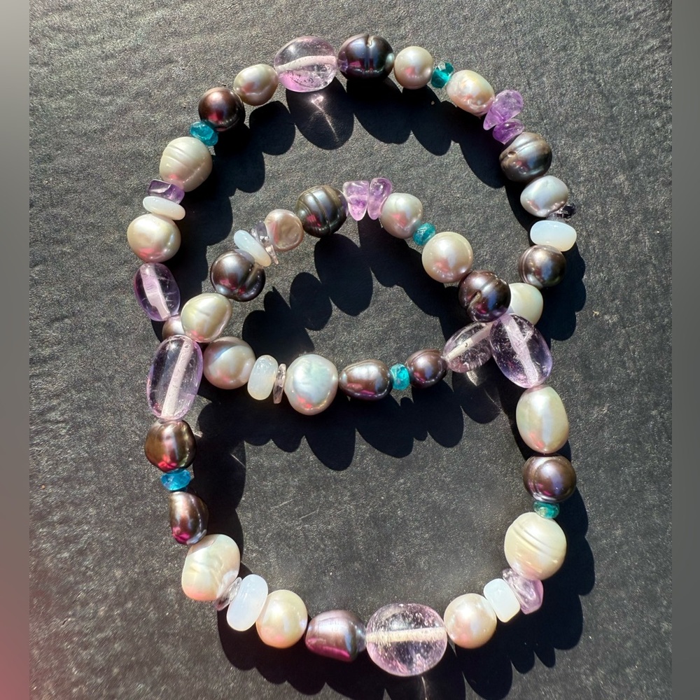Honora Multicolor Pearl and Bead Bracelets